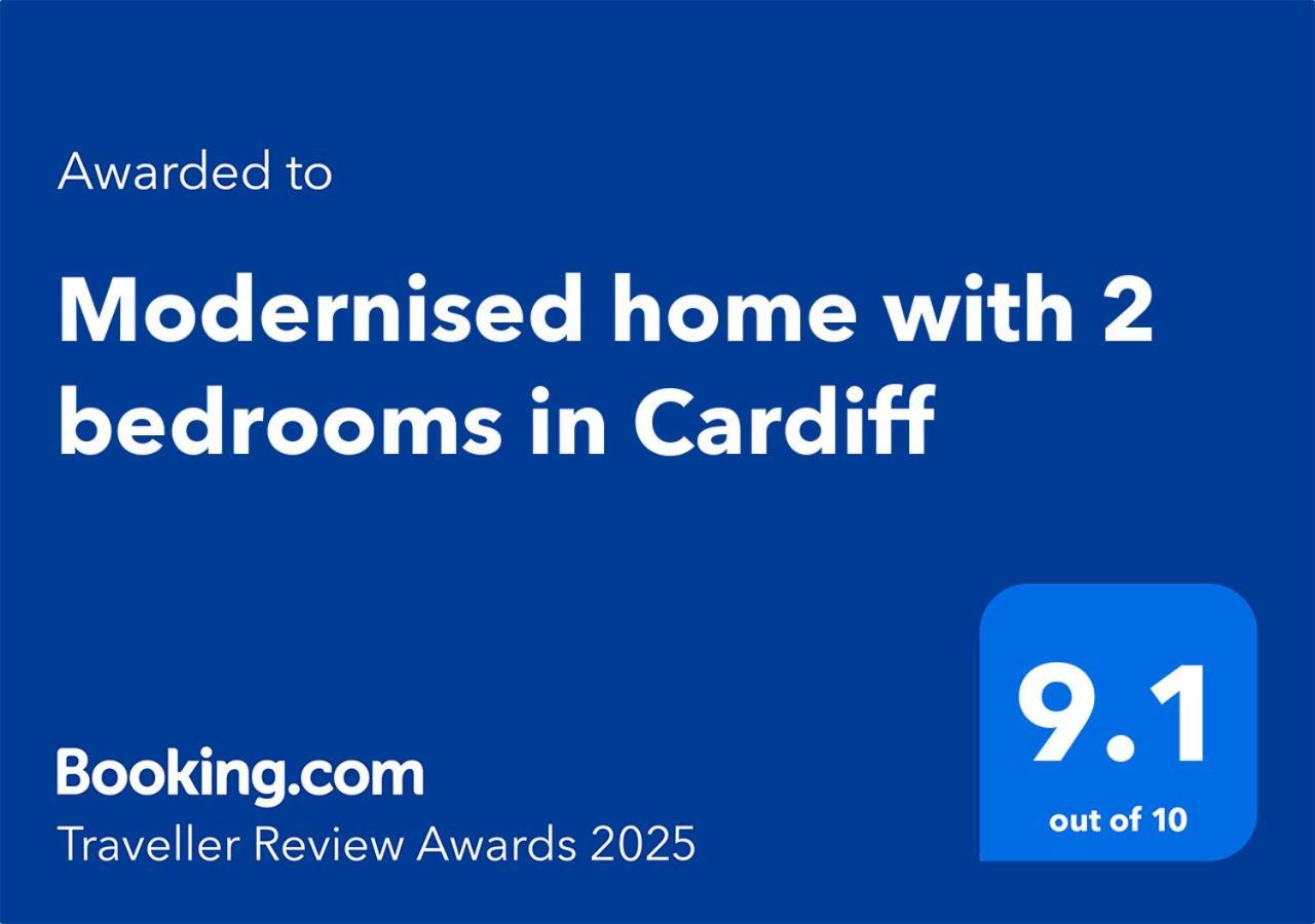 Modernised Home With 2 Bedrooms In Cardiff Exterior photo